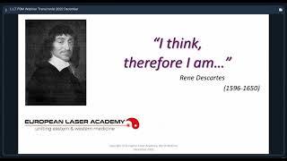 World Webinar for Transcranial LASER Therapy in Medicine: Dr Michael Weber