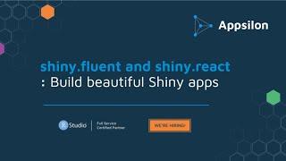 Shiny Fluent Tutorial: Build Beautiful Shiny Apps