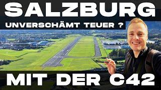 Flug mit C42 nach Salzburg zum Red Bull Hangar 7