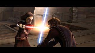 Star Wars The Clone Wars: Anakin Skywalker VS Barriss Offee