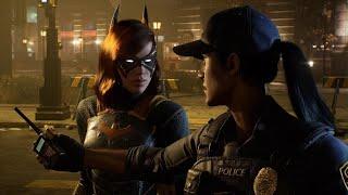 Gotham Knights - Batgirl jokes with Montoya