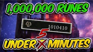 Elden Ring 1,000,000 RUNE FARM NOW in UNDER 5 MINUTES!