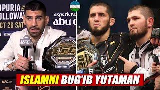 ILIA TOPURIA ISLAMNI BUG'IB QO'YAMAN DEDI UFC YANGILIKLARI