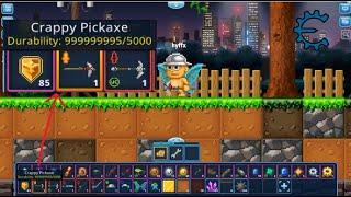 How to get Infinite pickaxe durability in pixel worlds (with cheat engine)