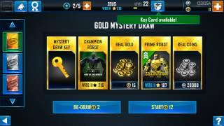 Real Steel wrb mystery draw Zeus