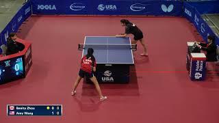 North American Youth Olympic Games Qualification - Amy Wang v Benita Zhou (Full Match)