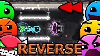 REVERSED Geometry Dash 2.1 All Levels (1-21) [Latest Coins, Reverse]