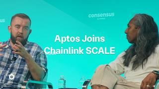 Scaling Web3 With Aptos and Chainlink | Mo Shaikh and Sergey Nazarov at Consensus 2024