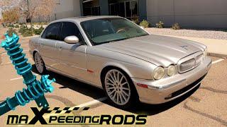 Installing Maxpeedingrods Coilovers on my 2005 Jaguar!