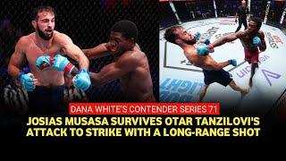 DWCS 71 Highlights: Josias Musasa defeats Otar Tanzilovi via split decision