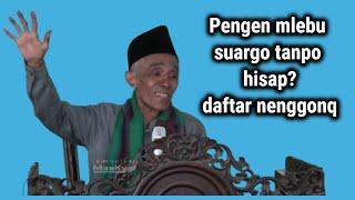 Ngaji selasan Bab Maulud Nabi SAW bersama Bp KH M Sholichun