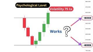 Trading VIX 75 Using Psychological Levels: Mastering Key Price Points for Better Entries and Exits