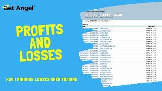 Betfair trading | How I successfully minimise my losses | Peter Webb | Bet Angel