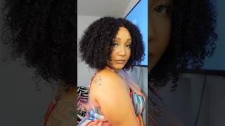 Natural Coily Curls Wig ft Luvme Hair #wigs #curlyhair #wiginstall  #wigtutorial #coilyhair