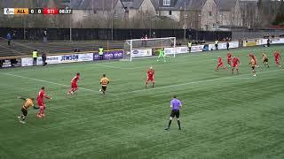 Alloa Athletic vs Stirling Albion | cinch League 1 | 10th February 2024