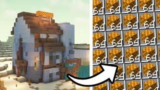 I Built a Cyberpunk Candle Store in my Desert City | Minecraft Survival -- [9]