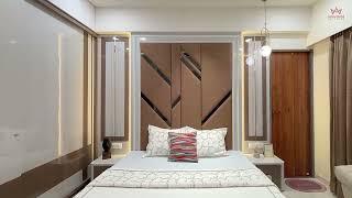 Blue Water | 3 BHK Apartment | Standard Turnkey Interior Project | Montdor Interior | Ahmedabad