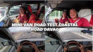 MINI VAN ROAD TEST COASTAL ROAD.