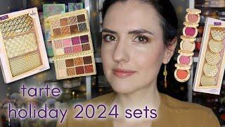 Tarte Holiday 2024! The Golden Era Palettes & Stay Golden Cheek Set