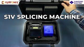 Sumitomo S1V Splicing Machine - Revolutionary Fiber Optic Splicing | Quick Demonstration