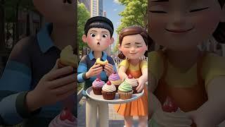 Sweets & Games Puppet Dolls' Cupcake Carnival. #squidgame #ai #squidgamedoll #asmr #cutegirl