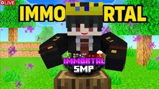 Minecraft live IMMORTAL SMP | This is minecraft smp | Rajgamer64