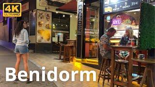 Evening Benidorm, Spain 4k | Walking Tour | May 2024 | Part 6