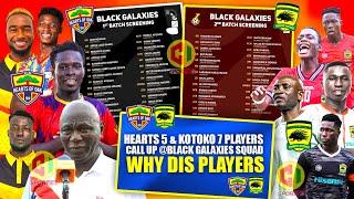 🟡SHOCKINGHEARTS 5 & KOTOKO 7 PLAYERS CALL UP @BLACK GALAXIES SQUAD-WHY DIS PLAYERSDEEP ANALYSIS