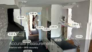 Capture building interiors fast and easy with Apple LiDAR 3D scanning and the Polycam App