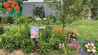Mid-June Front Yard Garden Walkabout