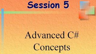 Advanced C# Concepts | C# Programming | betaQsolutions