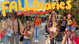 Fall diaries ️| California fall, Disneyland, Trying fall treats and more!