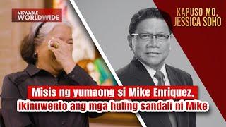 Misis ng yumaong si Mike Enriquez, ikinuwento ang huling sandali ni Mike | Kapuso Mo, Jessica Soho