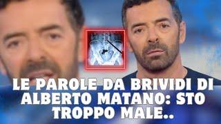 Le Parole da Brividi di Alberto Matano: Sto  troppo Male..