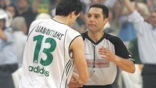 PAO vs Olympiakos 86-85 Greek League 2007 Finals - The Non Call Story