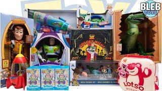 Unboxing Disney Pixar Toy Story toy collection ASMR plus Pop Mart Toy Story Spooky Night