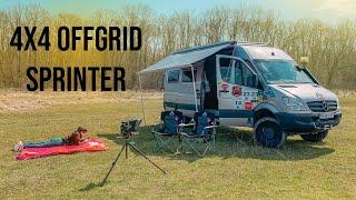 Am dus Sprinterul 4x4 la Sfinx Campers pentru o conversie omologata intr-un camper 100% off grid 