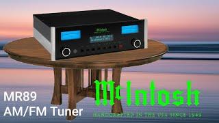 MCintosh MR89 how to know function port jack rear panel FM AM tuner