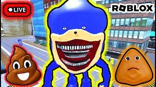 POU JUGANDO ROBLOX CON SUSCRIPTORES EN VIVO  Juegos y Gameplays Shin Sonic