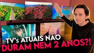 As TVs ATUAIS estão PIORES? POR QUE é TÃO DIFICIL escolher uma TV nova?