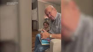 Great-Grandpa Narrates 'Baby Shark' Book Without Knowing It's a Song