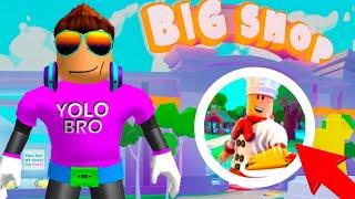 МОЙ РЕСТОРАН В НОВОМ СИМУЛЯТОРЕ РОБЛОКС! MY RESTAURANT ROBLOX