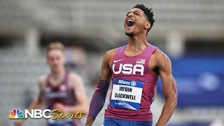 American Jaydin Blackwell breaks world record in T38 400m at Para Worlds | NBC Sports