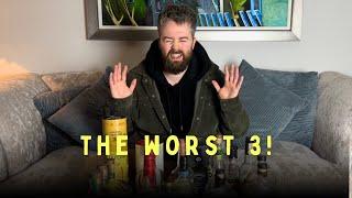 DO NOT BUY These 3 BOURBONS! | The 3 Worst Bourbons that I own! | WhiskyWars