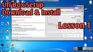 Ufi Box Lesson 1 | How To Install Ufi Box Latest Setup | How To Install Ufi Ufs Setup