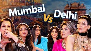 Mumbai vs Delhi Street food challenge | Fabulous Lives vs Bollywood Wives | Shalini Passi