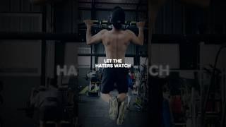 Let The Haters Watch #gymworkout #gymworkout #gymquote #gymmotivation #gymmotivationvideo #gym