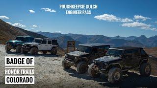 Jeep Badge of Honor Trails Colorado - Poughkeepsie Gulch and Engineer Pass