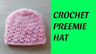 Your Baby Needs This Hat!  | Easy Crochet Preemie Beanie