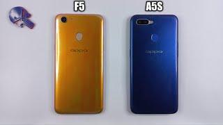 Oppo F5 Vs Oppo A5S | SPEED TEST